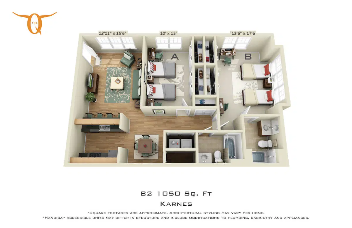 Karnes House, Austin – 2 Bed 2 Bath