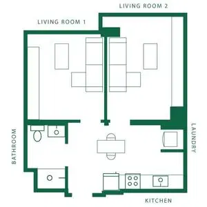 ōLiv Seattle, Seattle – 2 Bedroom 1 Bathroom