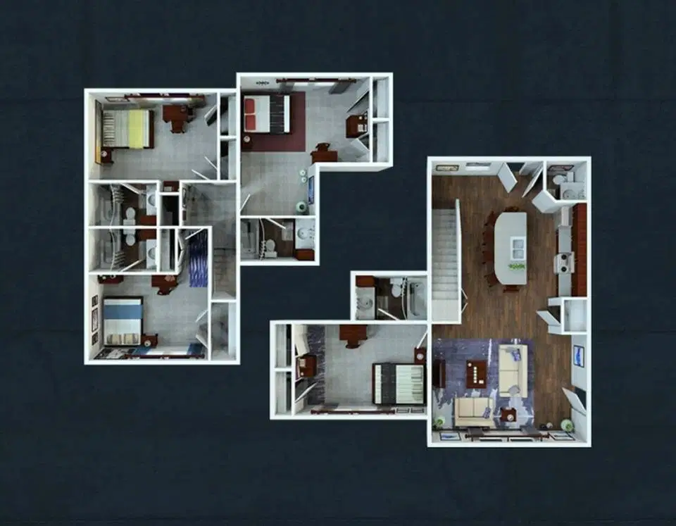 The Maddox, Lubbock – 4 Bedroom 4.5 Bathroom