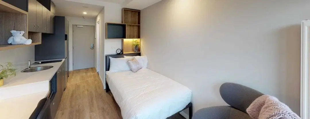 UniLodge Royal Melbourne, Melbourne – NRAS Studio Large Balcony