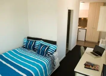Student Living On Cobden, Melbourne – Studio Deluxe Balcony