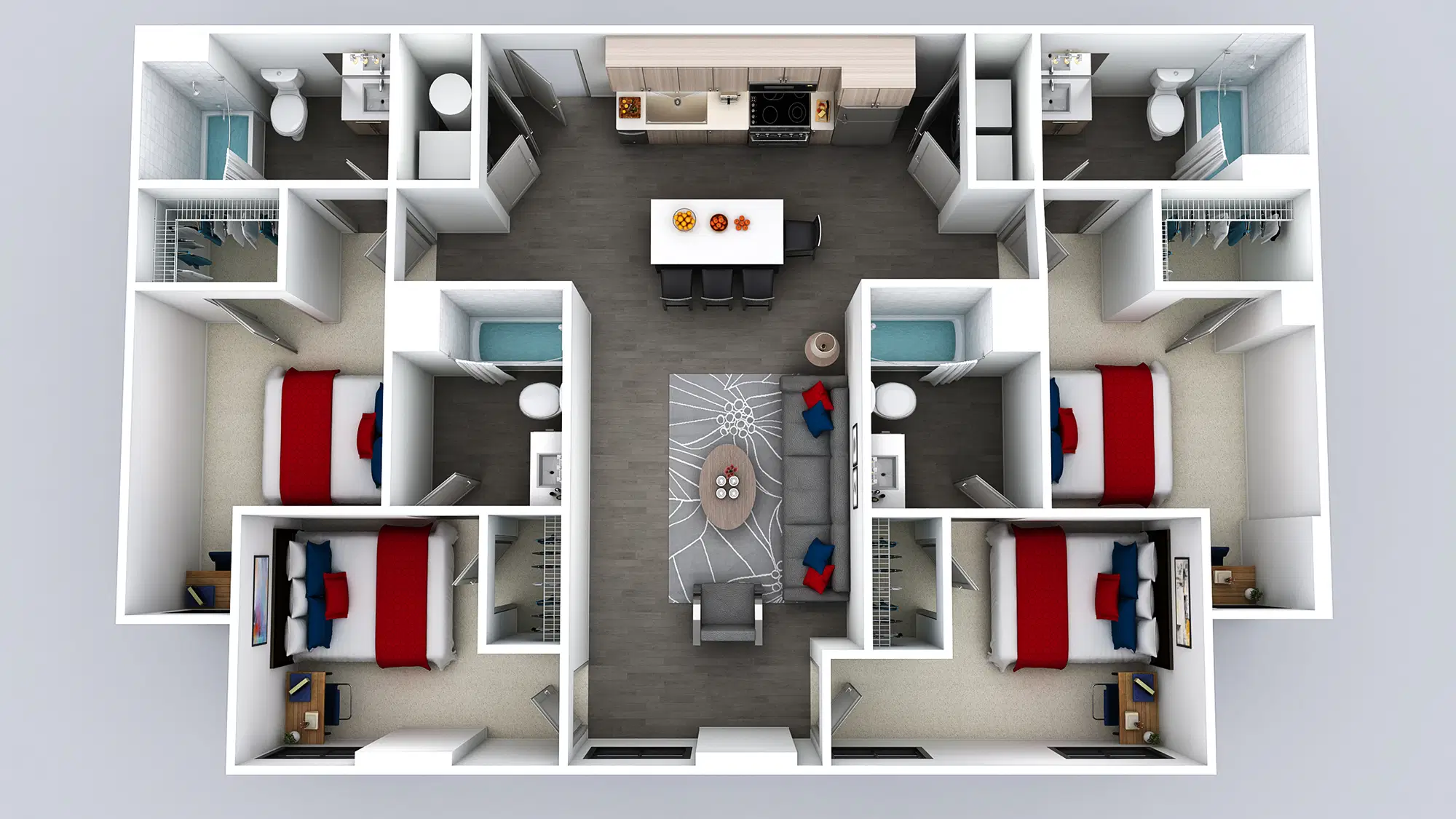 Aspire College Station, College Station – 4 Bed 4 Bath
