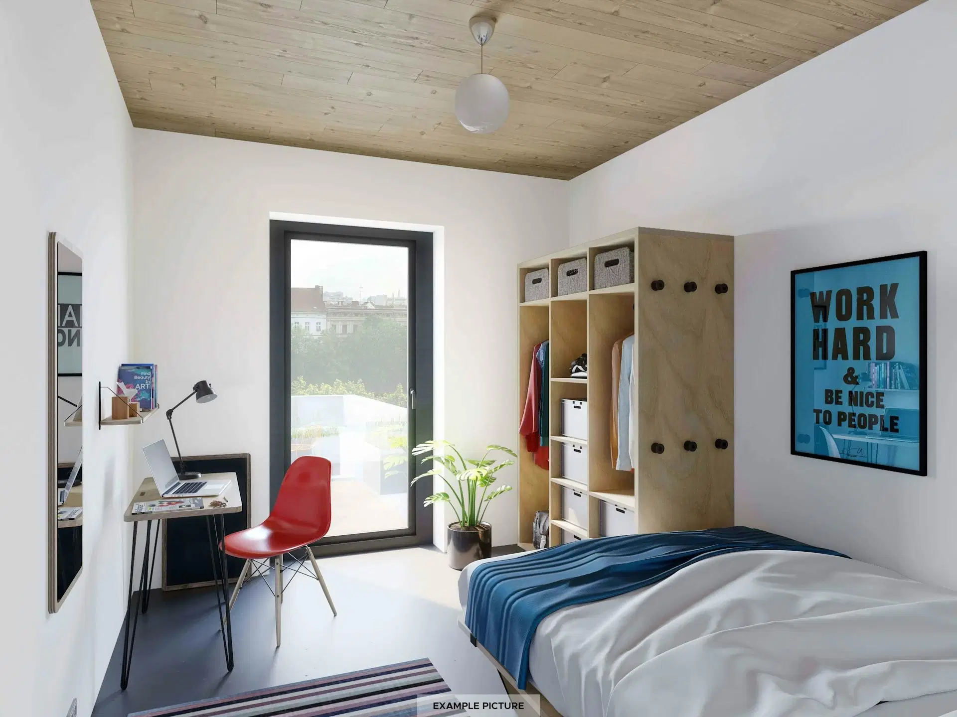 Müller, Berlin – Private Room (10.3 Sqm)