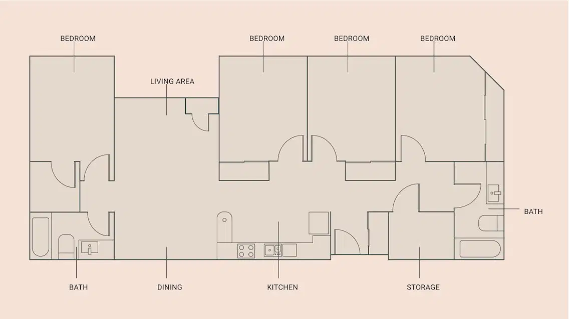 17Hundred, Oshawa – 4 Bedroom 2 Bathroom
