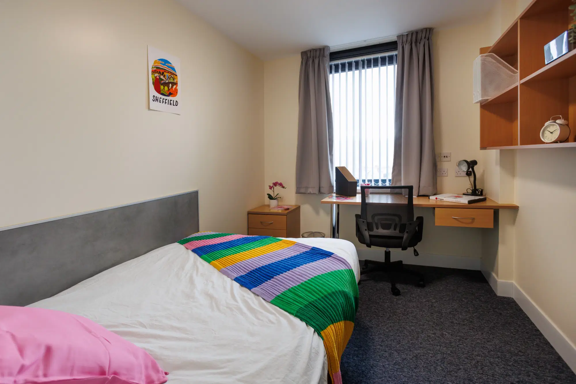 The Trigon & One Brittain Street, Sheffield – Bedroom