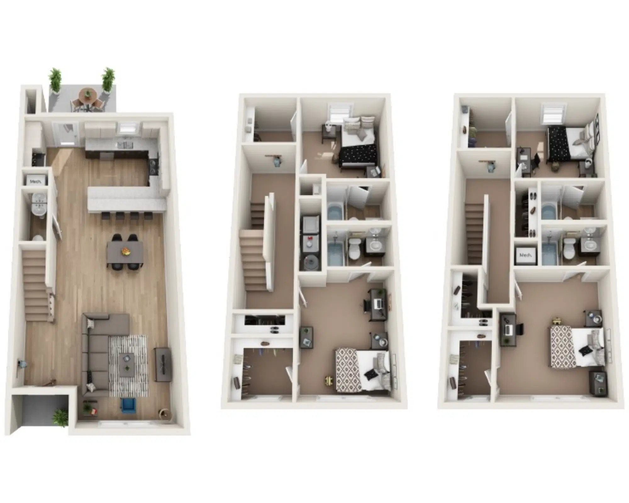The Retreat At Denton, Denton – Mulberry Room in 4 Bedroom 4.5 Bathroom