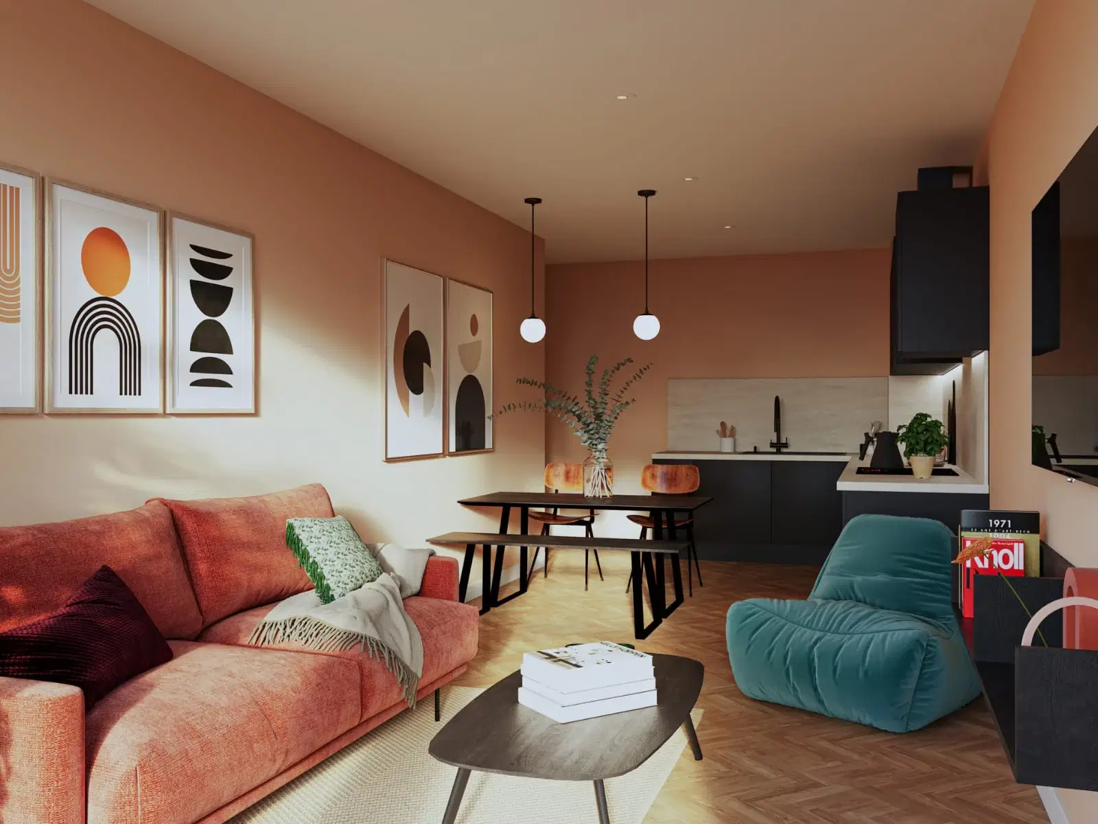 Norton Student Living, Edinburgh – Common Area