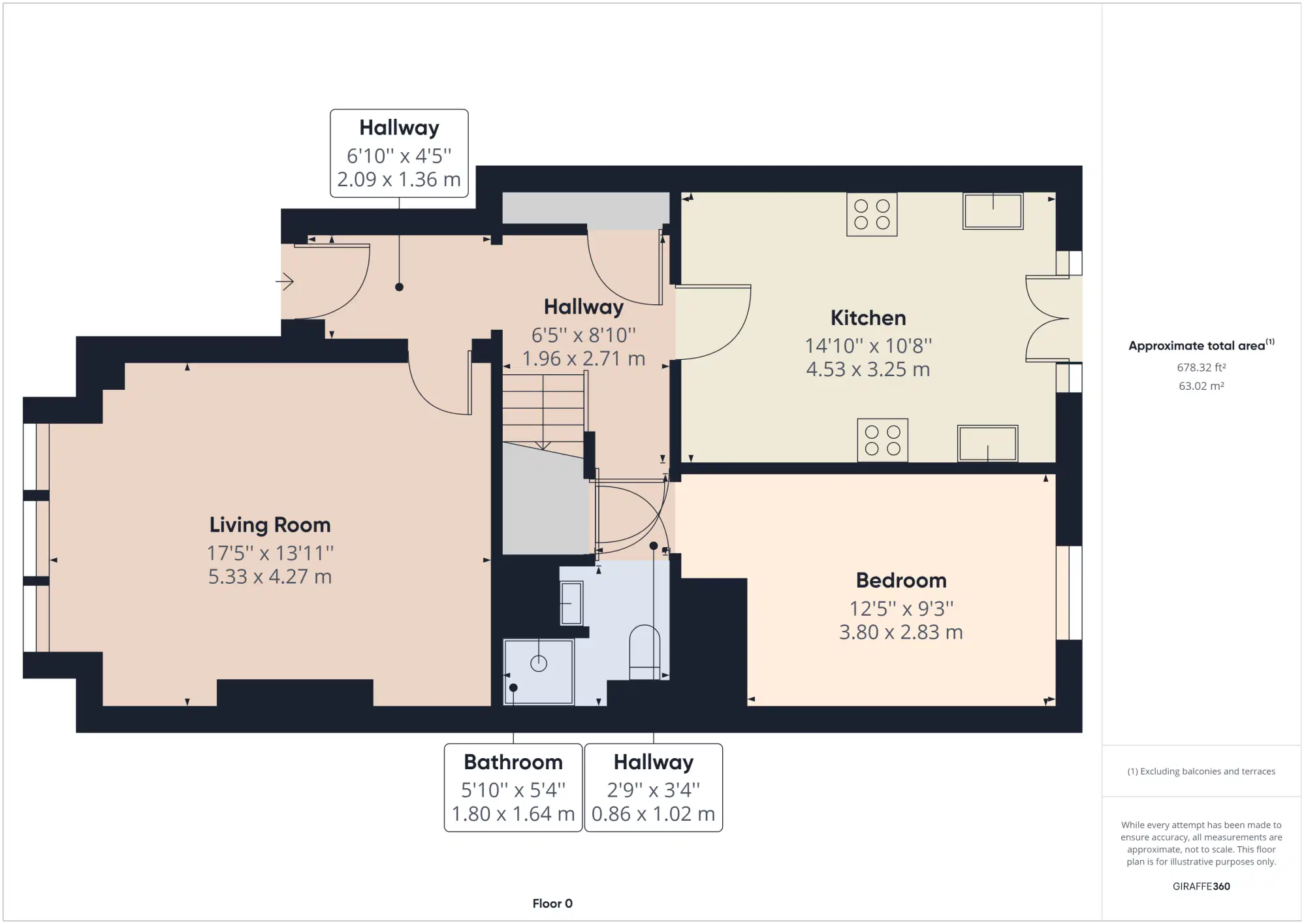 132 Uttoxeter New Road, Derby – Floor Plan