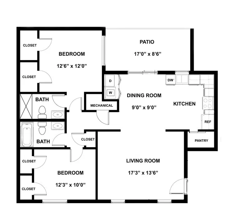 Avonlea Westside, Atlanta – B5FR Flat Renovated