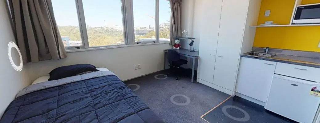 Student Living Auckland, Auckland – Studio High Floor - ANZAC