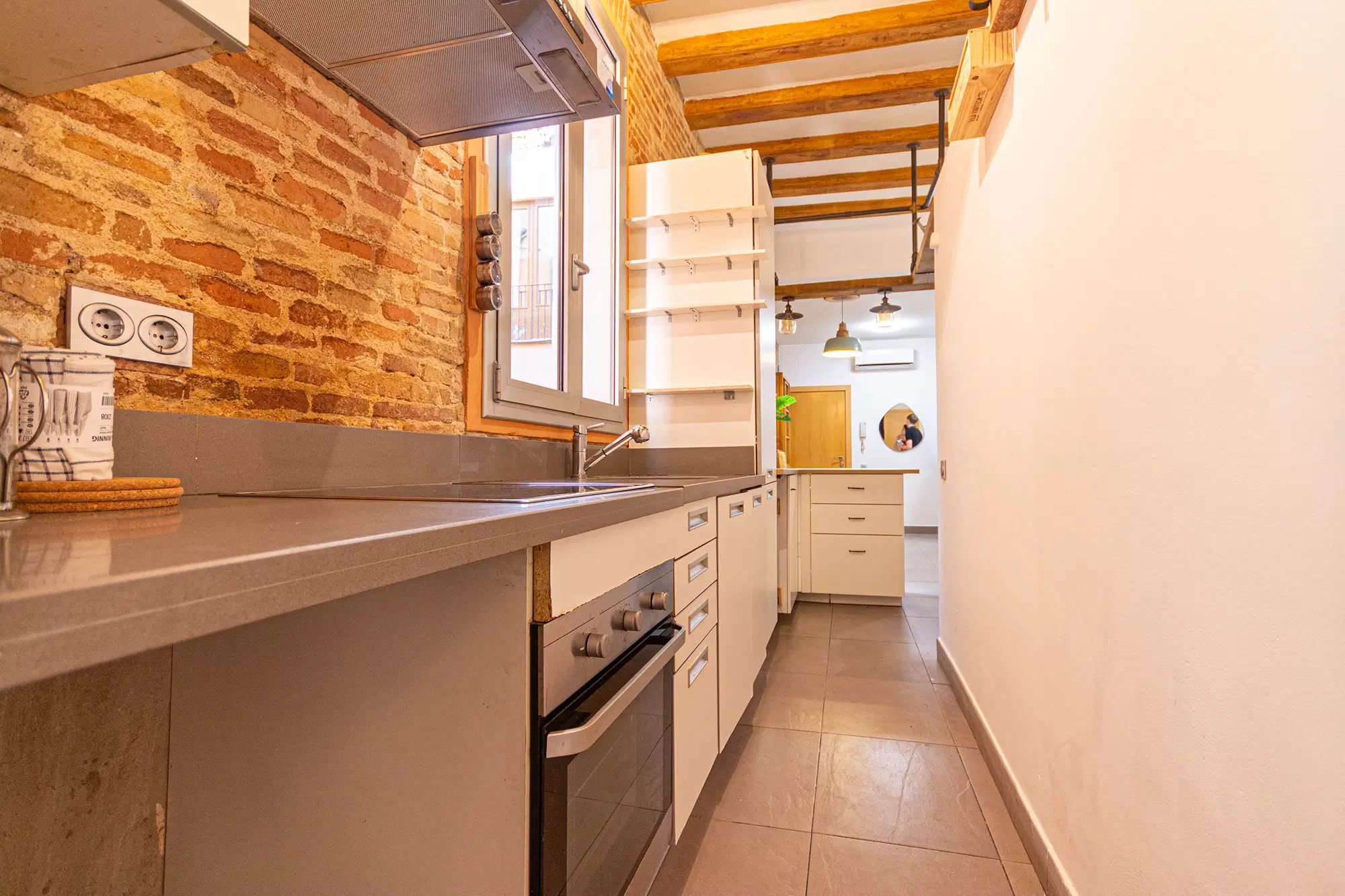 C/ Del Carme 9 1-2 Ciutat Vella - Studio, Barcelona – Kitchen