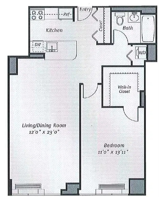Avalon Bowery Place, New York City – 1 Bed 1 Bath