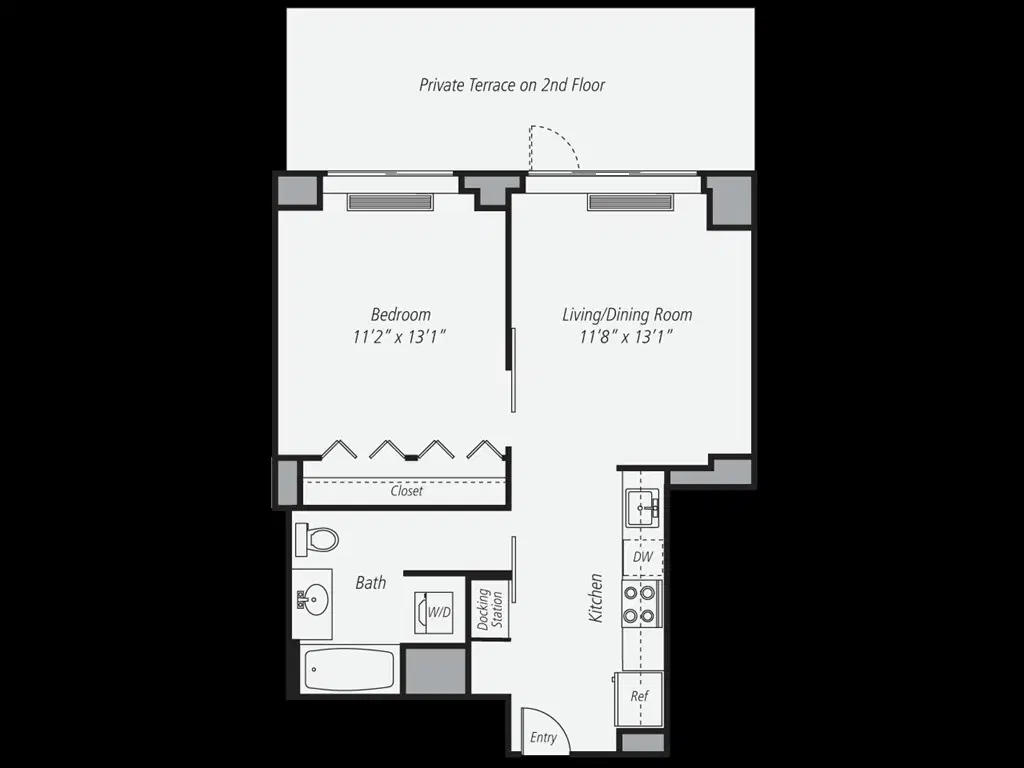 Ava High Line, New York – 1 Bedroom 1 Bathroom