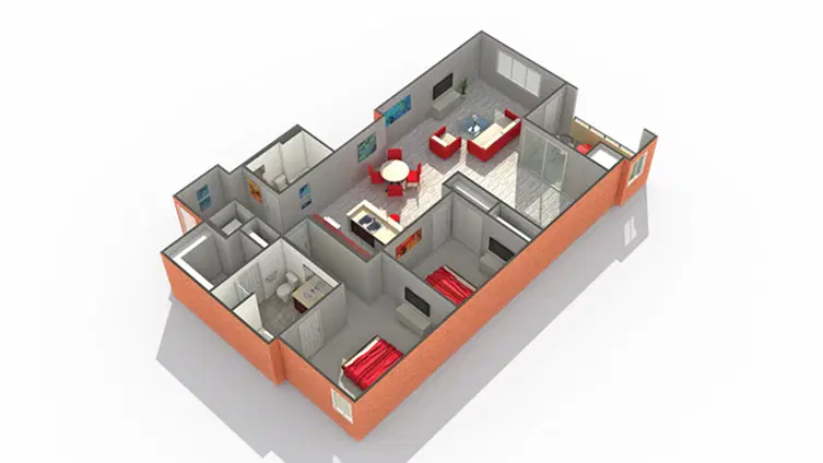 Arrive South Loop, Chicago – 2 Bed 2 Bath