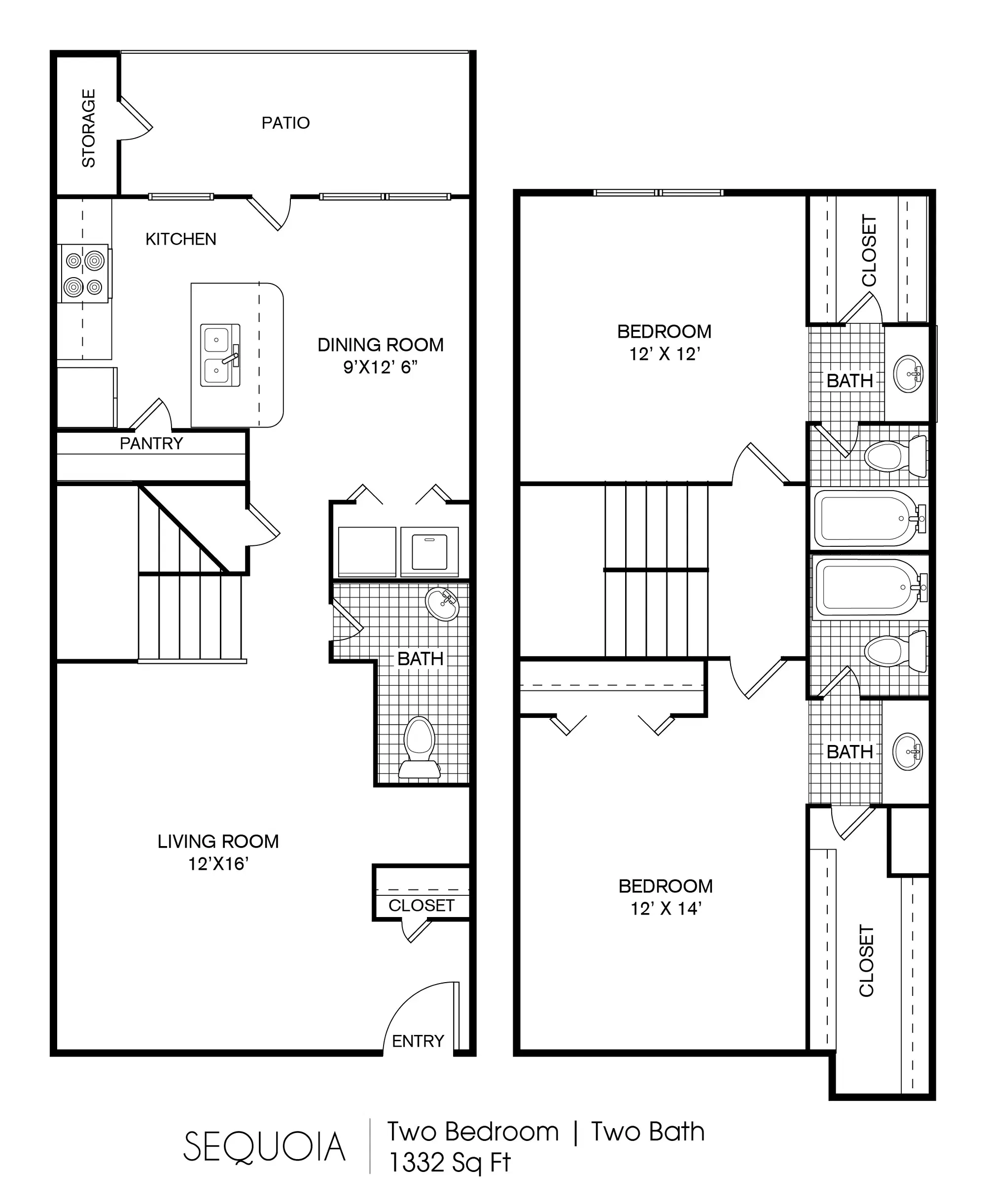 The Reserve At Westwood, Houston – 2 Bed 2.5 Bath