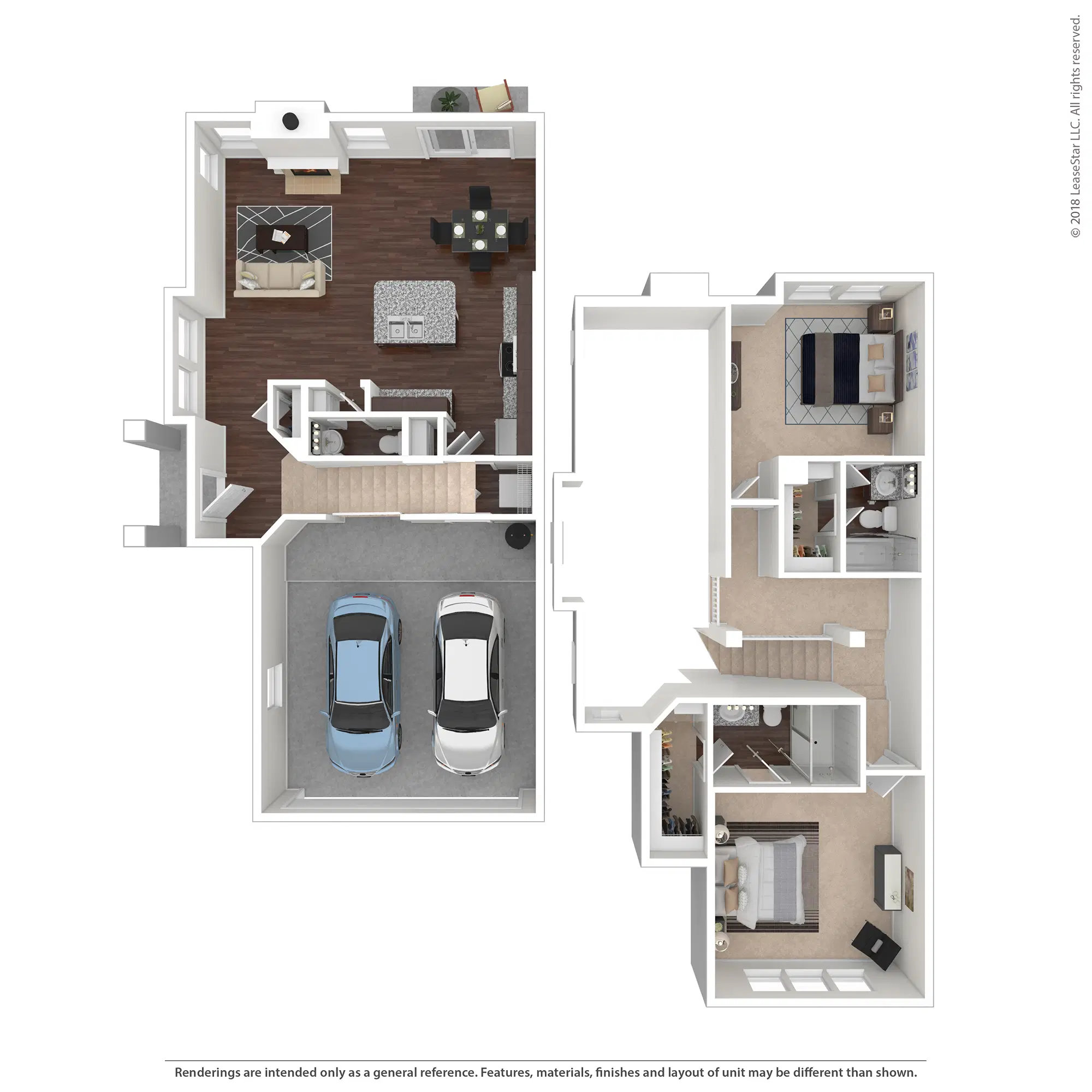 Parkside Towns, Richardson – 2 Bed 2.5 Bath