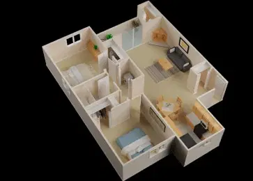 The Onyx Apartments, Seattle – 2 Beds 1 Bath