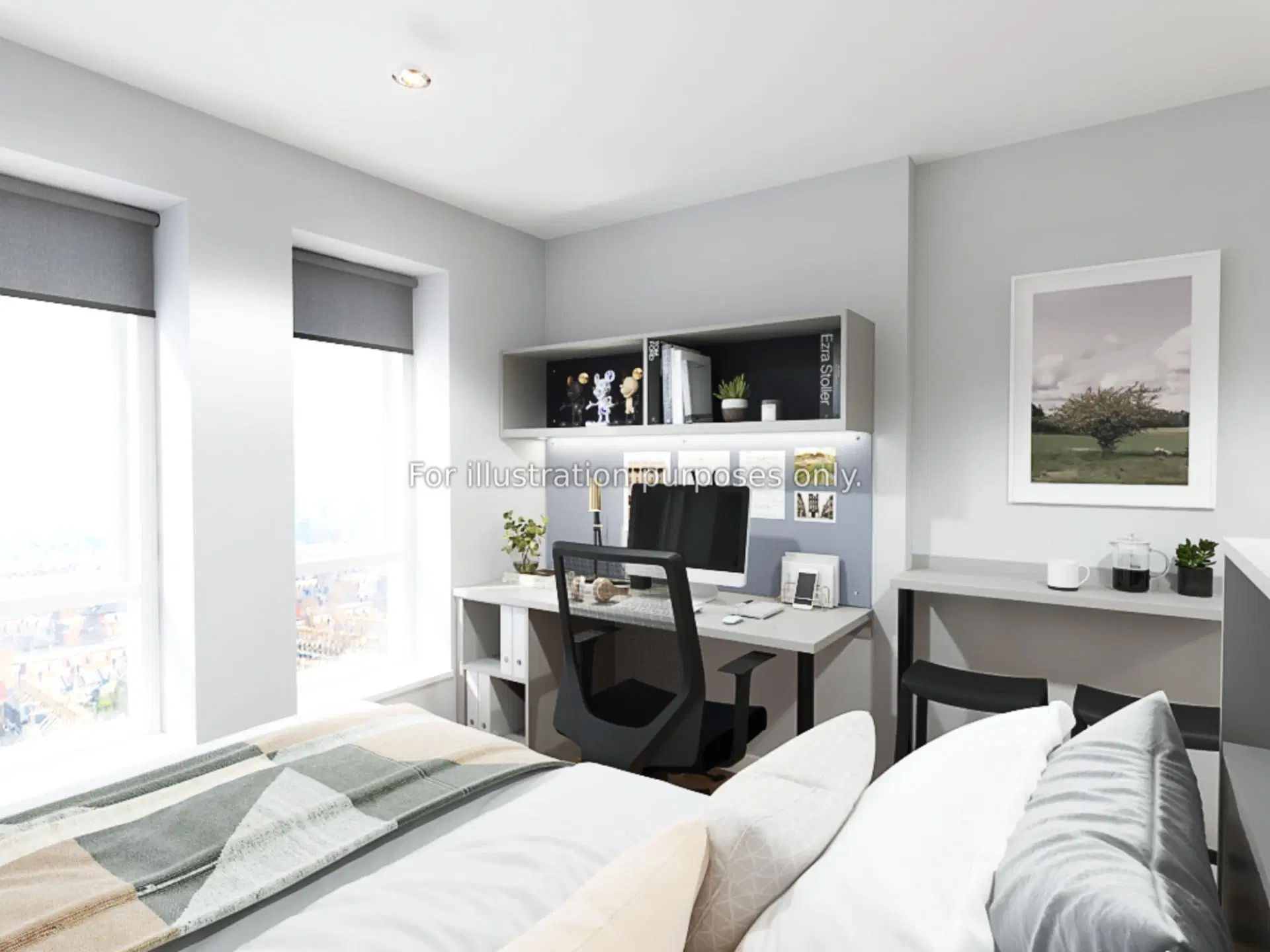 Clyde Court, Glasgow – Standard Studio with Accessible Bathroom
