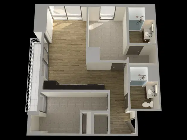 Union Tempe, Tempe – 2 Bedroom 2 Bathroom