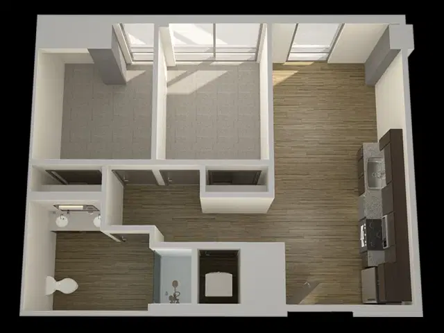 Union Tempe, Tempe – 2 Bedroom 1 Bathroom