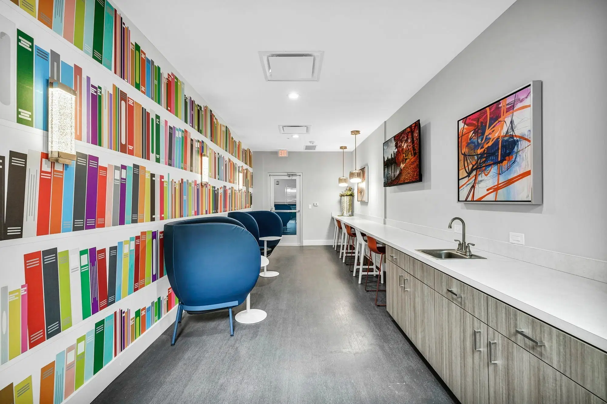 Nueces House, Austin – Common Area