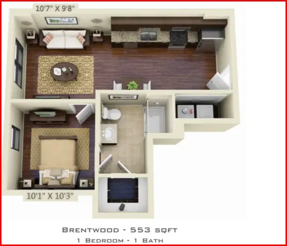 Twenty Two 15, Austin – 1 Bed 1 Bath