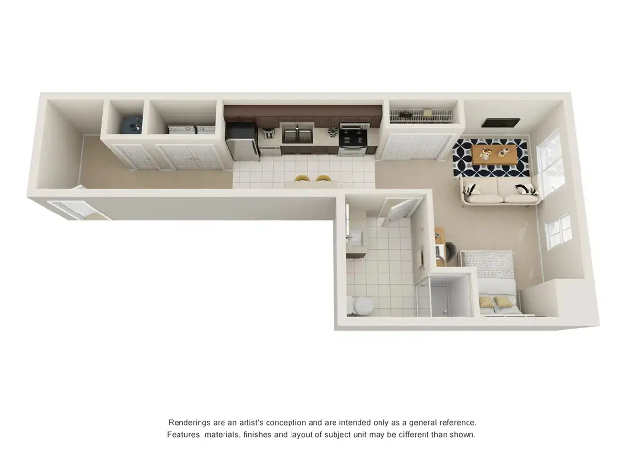 Paloma University City, Philadelphia – Studio - Standard