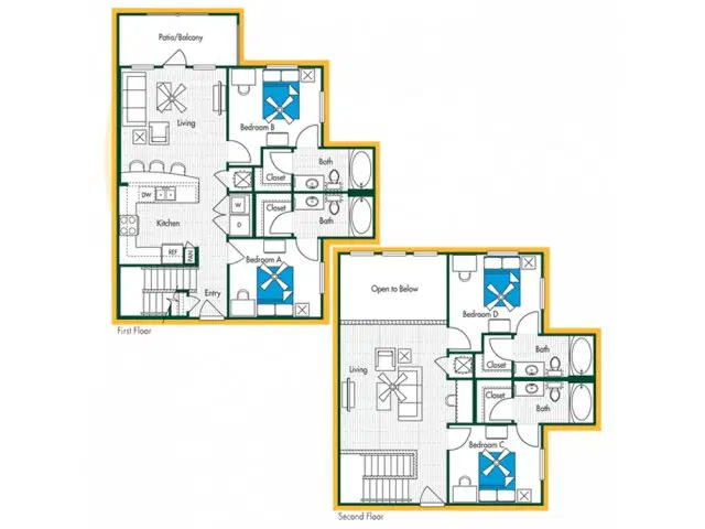 Domain at Waco, Waco – 4 Bedroom 4 Bathroom