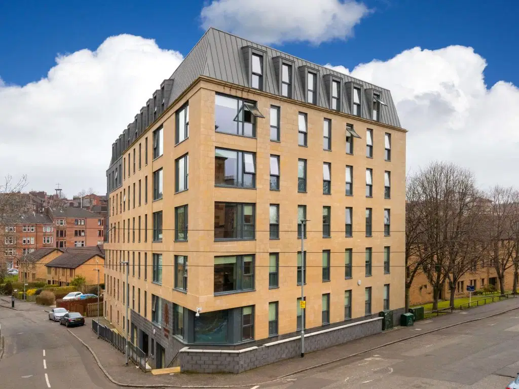 Woodside House, Glasgow – Exterior