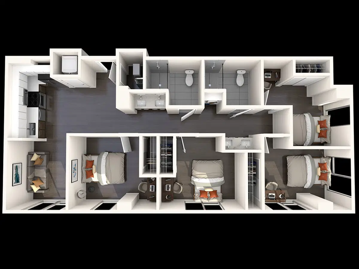 The Henry, Tampa – 4 Bed 2 Bath