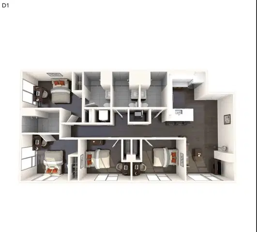 The Henry, Tampa – 4 Bed 4 Bath