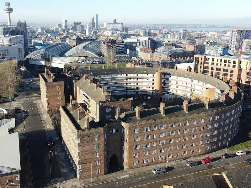St Andrew’s Gardens, Liverpool – Exterior