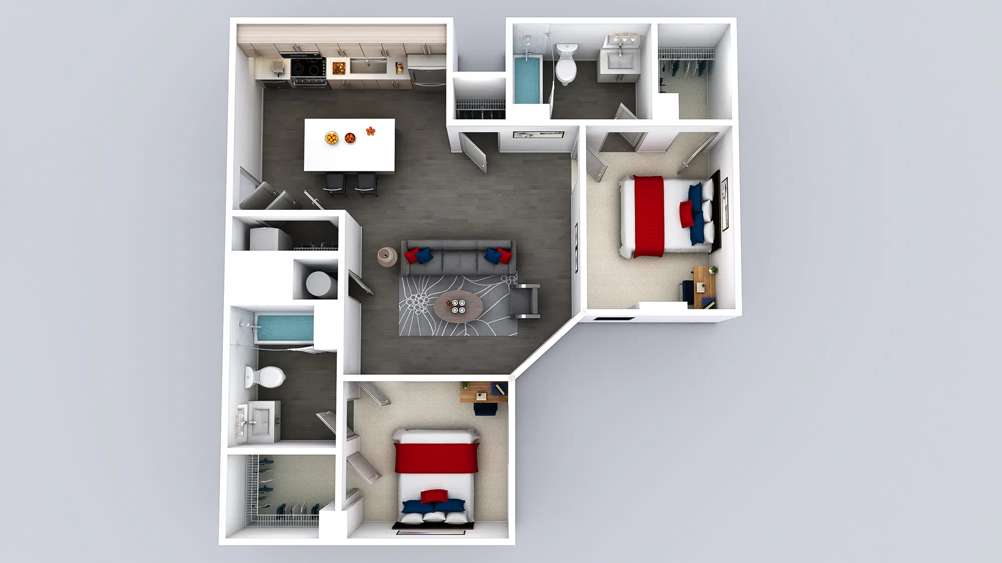 Ion College Station, College Station – 2 Bedroom 2 Bathroom