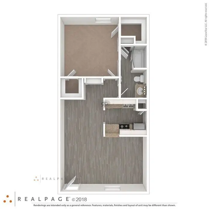 The Breakers On The Lake, Austin – 2 Beds 1 Bath