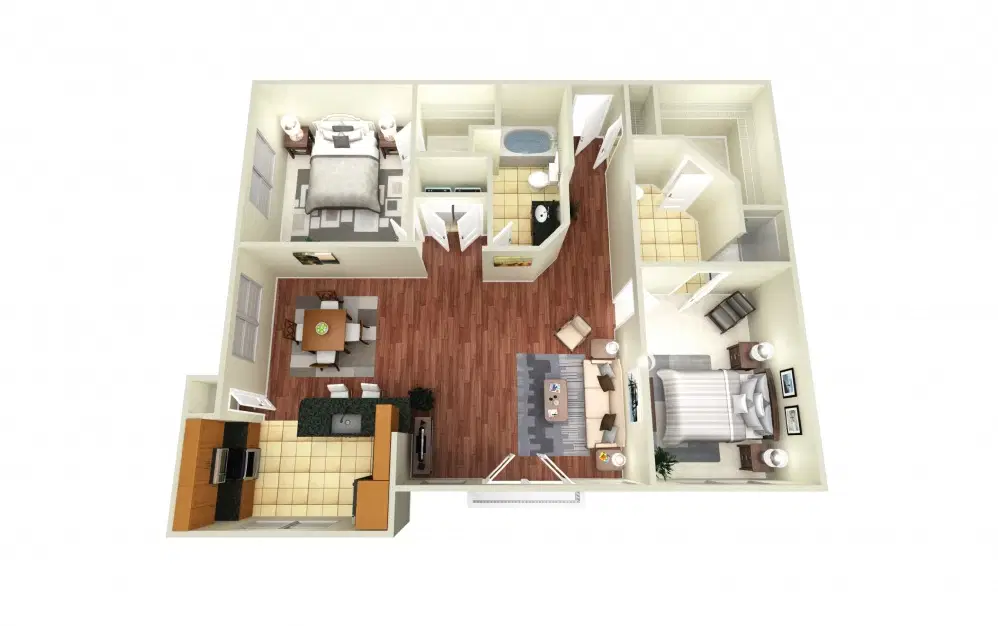 Verdir at Hermann Park, Houston – 2 Bed 2 Bath