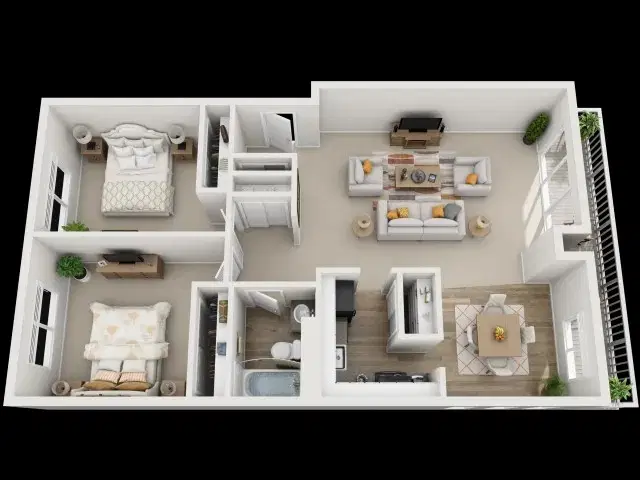 Sunset View Apartments, Seattle – 2 Bed 1 Bath