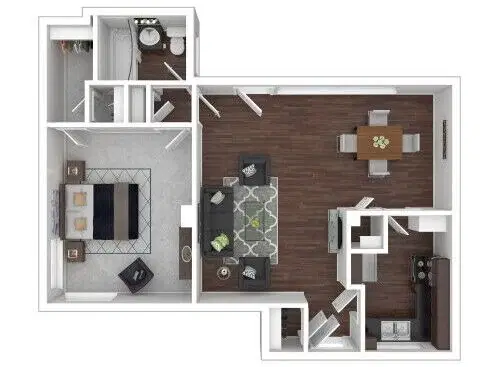 Park La Brea, Los Angeles – 1 Bed 1 Bath