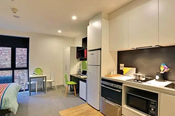 Scape Melbourne Central, Melbourne – Signature Plus Studio Apartment, Double Bed