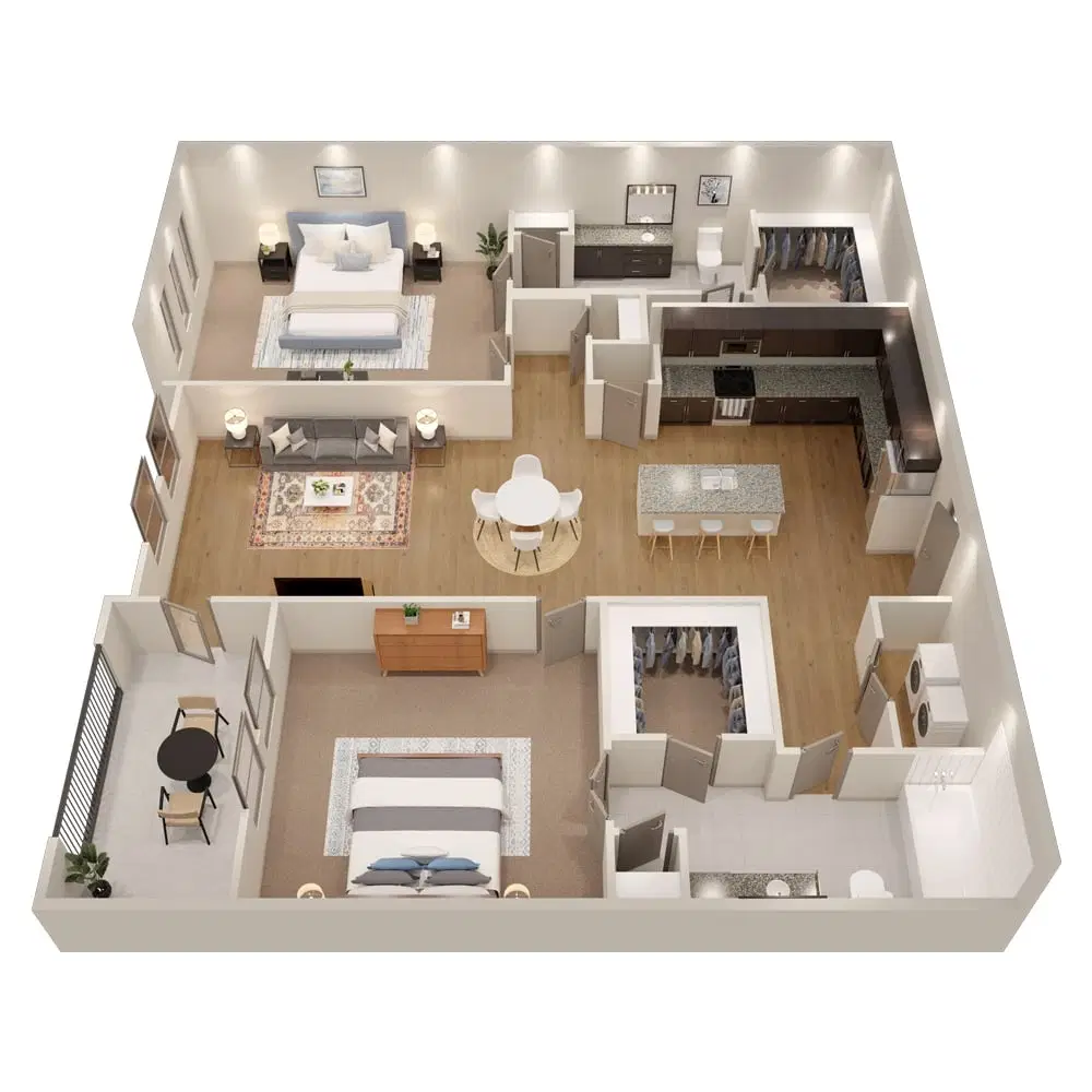 Gateway Crossing Apartments, Plano – 2 Bed 2 Bath