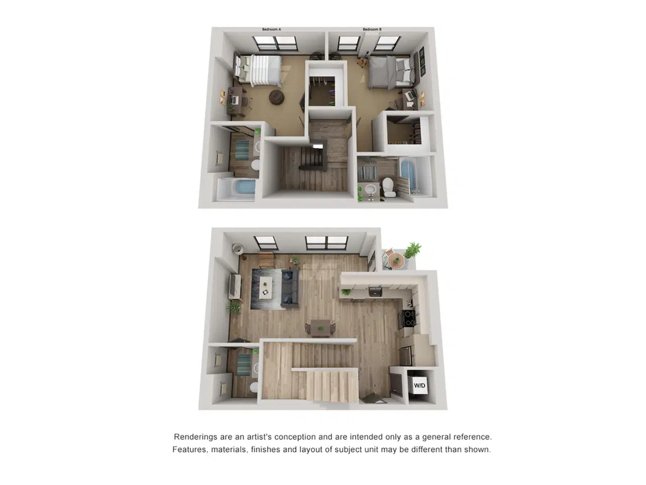 Canvas Tempe, Tempe – 2 Bedroom 2 Bathroom