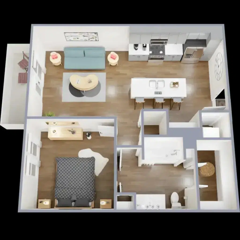 The Josephine, San Antonio – 1 Bed 1 Bath