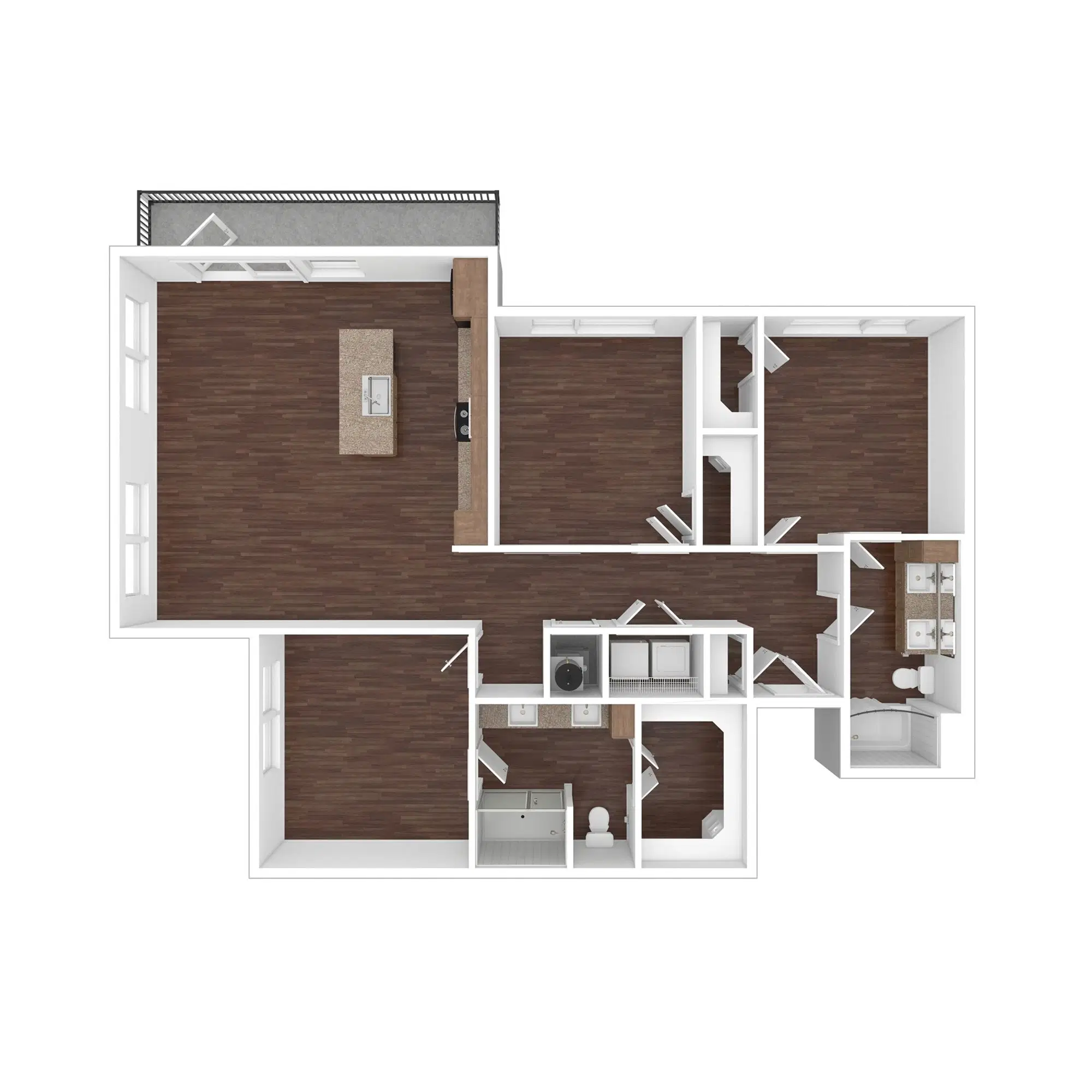 Potranco Commons, San Antonio – 3 Bed 2 Bath