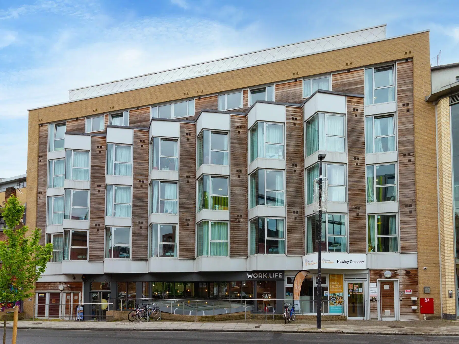 Hawley Crescent, London – Exterior