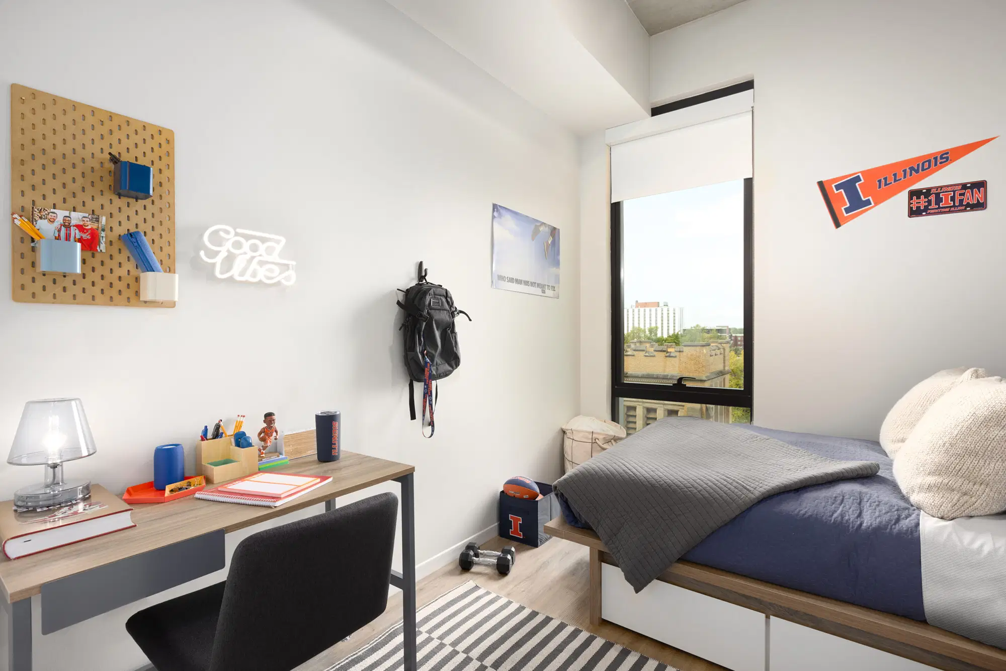Hub on Campus, Champaign – 2 Bed 1 Bath