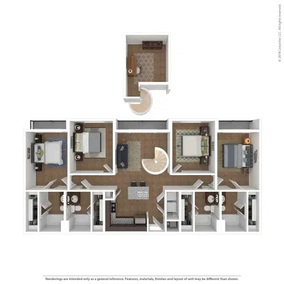 Regents West At 24th, Austin – 4 Bedroom 4 Bathroom