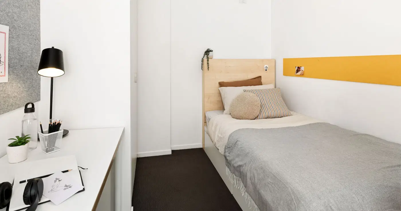 Iglu Central Student Accommodation, Sydney – Single Bedroom – Share Bathroom