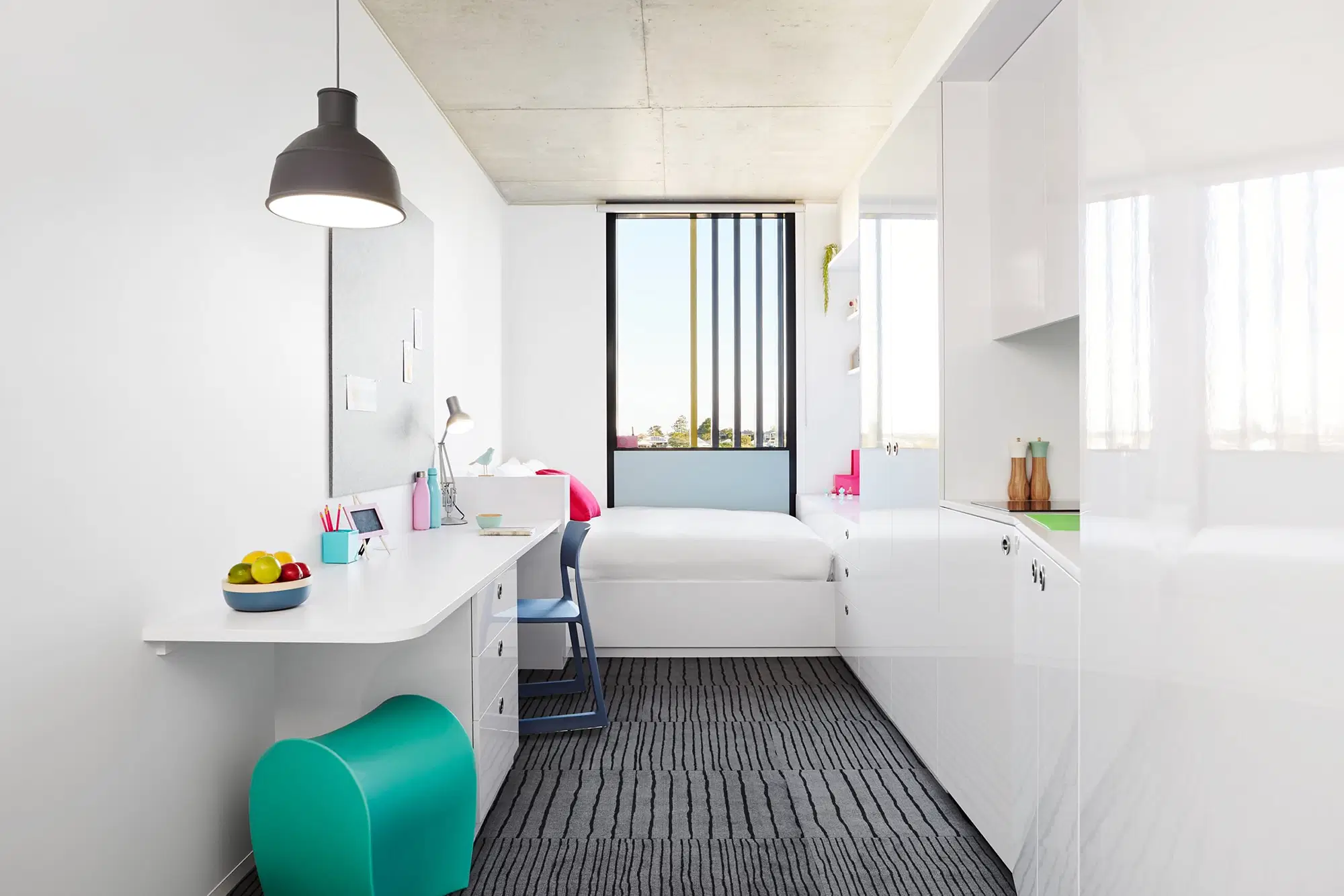 Scape South Bank, Brisbane – Signature Studio, Double Bed, Views