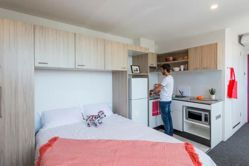 UniLodge South Bank, Brisbane – Studio Corner