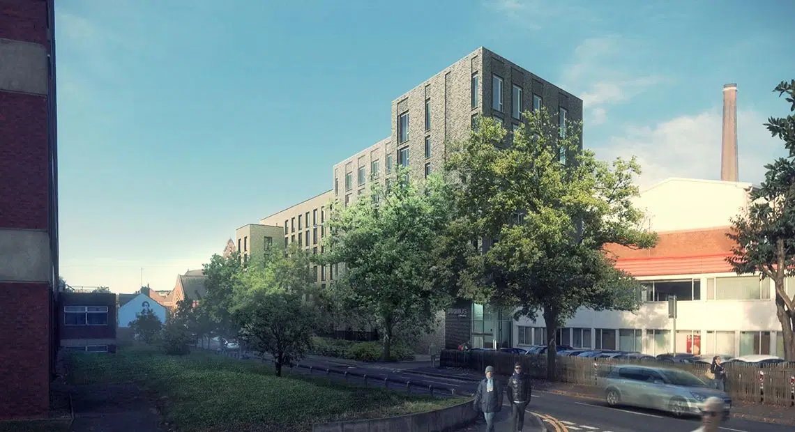 Edge Apartments, Leicester – Exterior