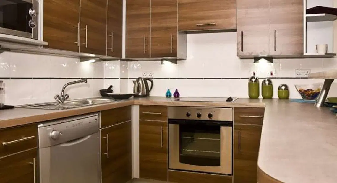 Aspect 3 Apartments, Sheffield – Kitchen